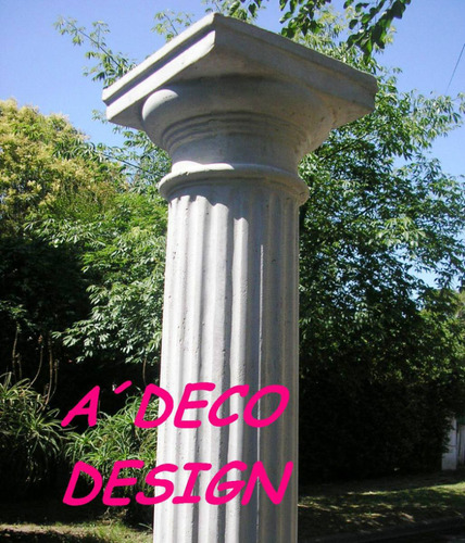 Columna Cemento Dórica Alto 2.25
