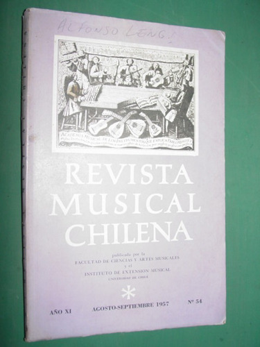 Revista Musical Chilena 54 Alfonso Leng Becerra Letelier Viu