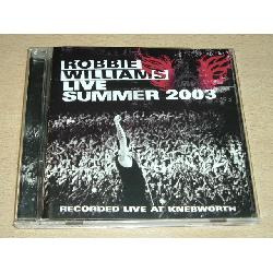 Robbie Williams Live Summer 2003 Cd Argentino