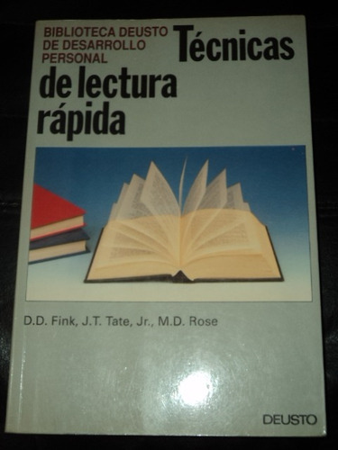 Tecnicas De Lectura Rapida / Fink - Tate - Rose / Ed. Deusto