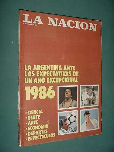 Revista Nacion 860 Kevin Kleine Carlos Basurto Anticipo 1986