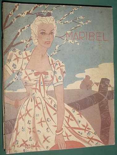 Revista Maribel 365 -17/10/39 Carmen Del Moral Paquito Busto