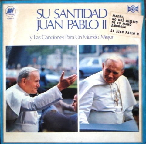 Papa Juan Pablo Ii - Canciones Para Un Mundo Mejor - Lp 1979