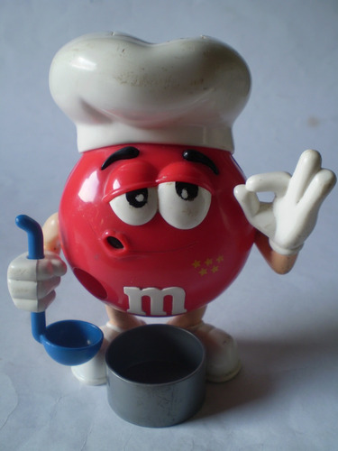 Muñeco Dispensador De Golosinas M&m Cocinero Imperdible.////