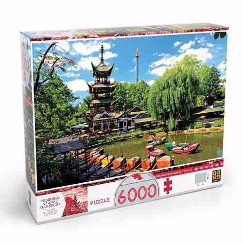 Puzzle Quebra Cabeça Tivoli Gardens 6 Mil Peças