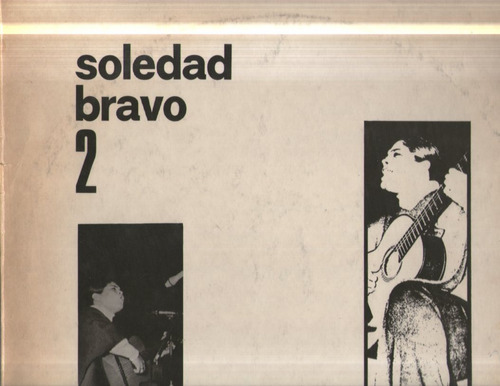Soledad Bravo 2 - Incluye La Guerrillera Lp Vinilo