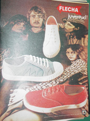 Publicidad Clipping Alpargatas Zapatillas Flecha Juventud