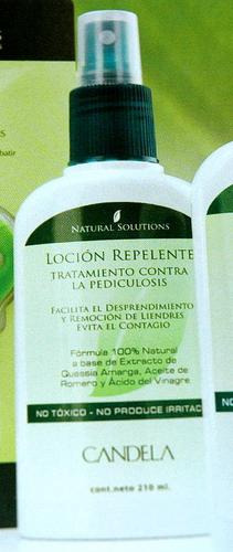 Locion Repelente  Tratamiento Pediculosis  Candela