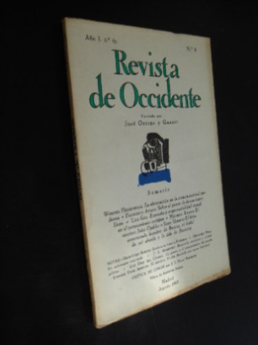 Revista De Occidente N 5 1963 Heisenberg Ayala Gil Updike