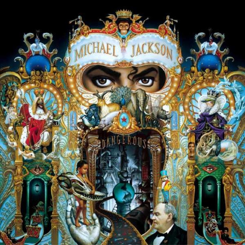 Lamina 45 X 30 Cm. - Musica - Michael Jackson Album Dangerou