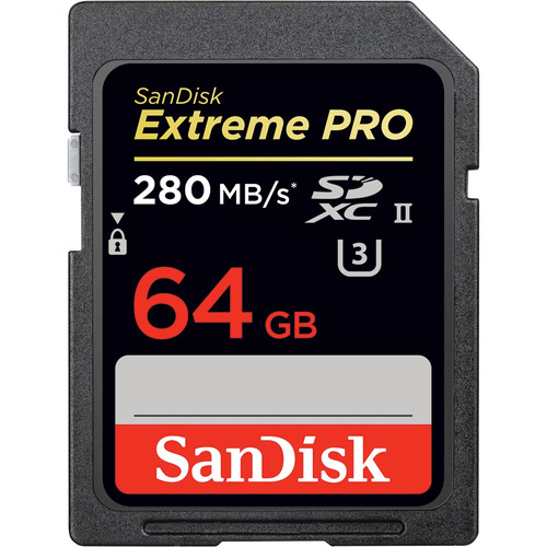 Sandisk Extreme Pro Sdhc Sdxc Uhs-ii 64gb Tarjeta De Memoria