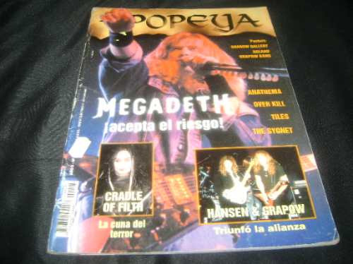 Epopeya 25 Megadeth Cradle Of Filth Steppenwolf Gamma Ray