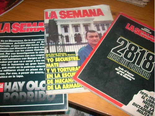 Revistas La Semana Nºs. 366 Y 370 - Material Unico