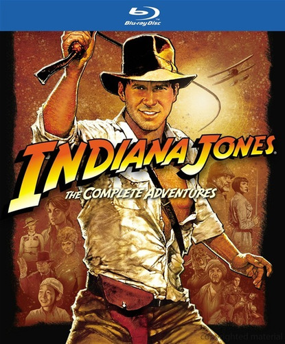 Blu-ray Indiana Jones Complete Adventures / Incluye 4 Films