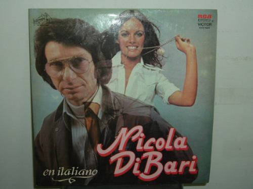 Nicola Di Bari En Italiano Vinilo Argentino