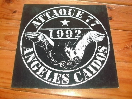 Attaque 77 Angeles Caidos Punk Display Promo Disqueria Leer!