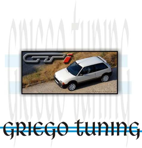 Tun Adhesivos/ Peg/ Auto   Citroen Gti  2 Piezas Laterales