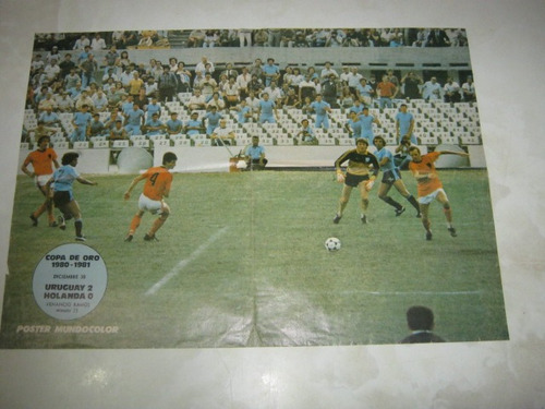 Póster Uruguay Copa De Oro 1980 Gol Venancio