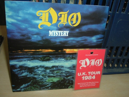 Dio Mystery Simple 7'  Ingles Con Souvenir Uk Tour Pass