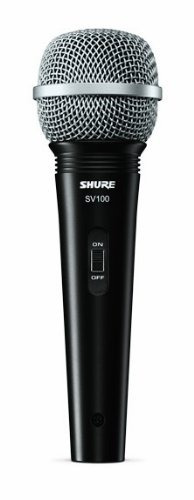 Shure Sv100-w Microfono Dinamico Multif,blister,c/sw On-off