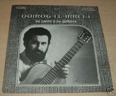 Quiroga Larreta Su Canto Y Su Guitarra Vinilo Arg