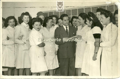 Fac15 Cucho Martinez 1947 Trabajo Radio Foto Archivo Antena
