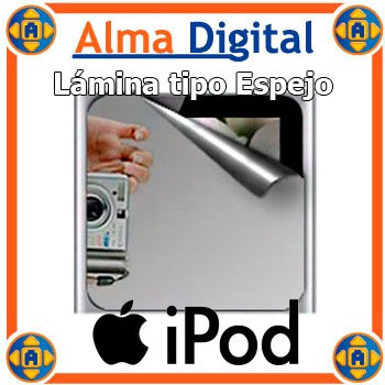Lámina Protector Pantalla Espejo Para iPod Nano 6 6g + Paño