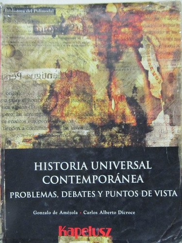 Libreriaweb Historia Universal Contemporanea - Kapelusz