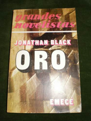  Oro. Jonathan Black. Grandes Novelistas. 04