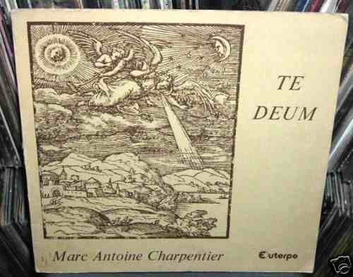 Ricardo Miravet Barre Charpentier Te Deum Vinilo Frances