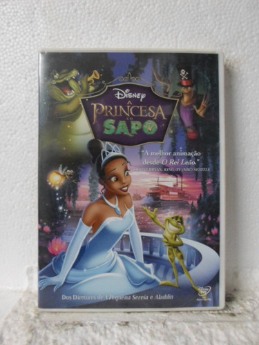 Dvd A Princesa E O Sapo - Original