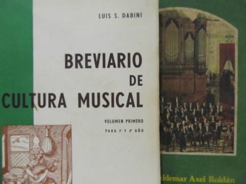 El Arcon Cultura Musical Y Breviario De Cultura De Musical