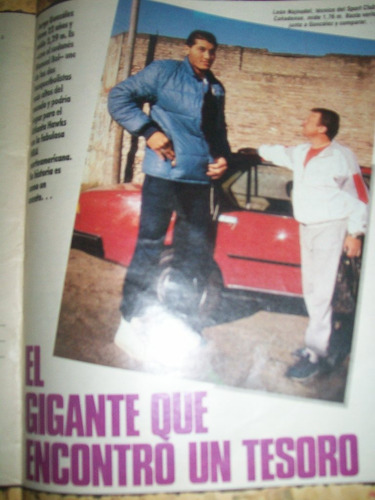 El Gráfico 3589 - Jorge Gonzalez Y Leon Najnudel  Sport Club