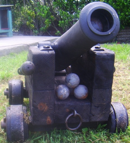 Cañon Antiguo Mira Esta Belleza Pieza Totalmente Artesanal