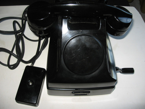 Antiguo Teléfono A Magneto - Ericsson - C 1930