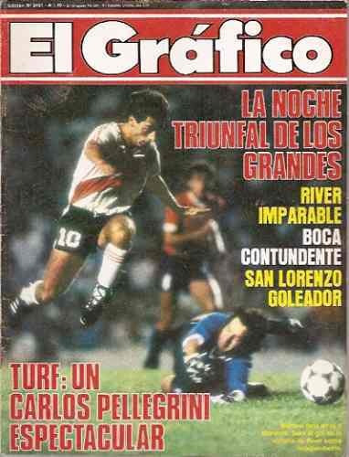 Revista Grafico 3461 Funes Kempes Boca Platense Talleres Tur