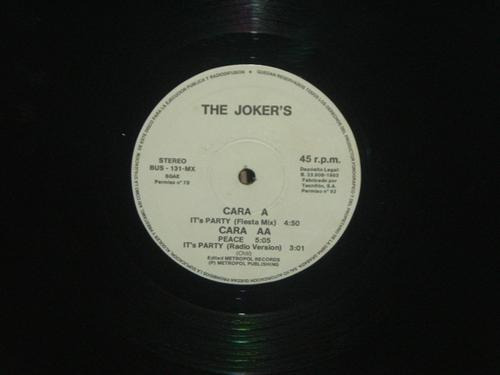 The Jokers Its Party Maxi Vinilo Español