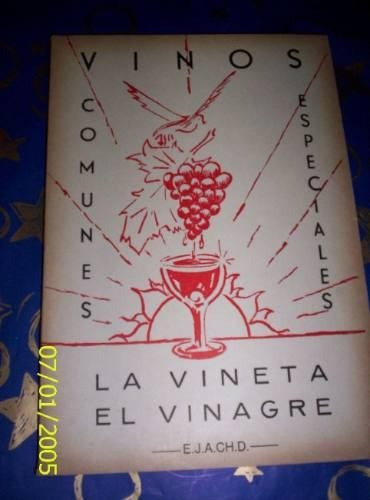 Enologia  Vinos Comunes Y Especiales  La Vineta Y El Vinagre