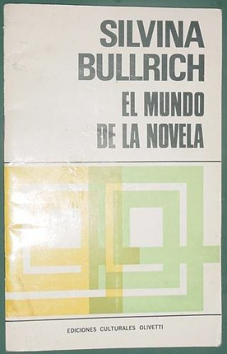 Mundo Novela Conferencia Silvina Bullrich Escuela Merlo 1967