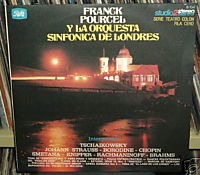 Frank Pourcel Tchaikowsky Strauss Chopin  Vinilo Argentino