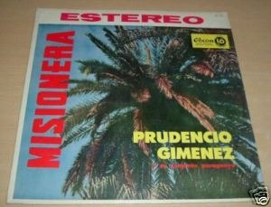 Prudencio Gimenez Misionera Vinilo Excelente