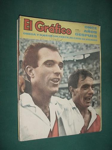 Revista El Grafico 2426 Clasico Boca Juniors River Plate