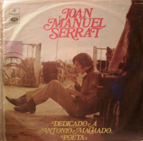 Joan Manuel Serrat - Machado - Lp Uruguay - Año 1970