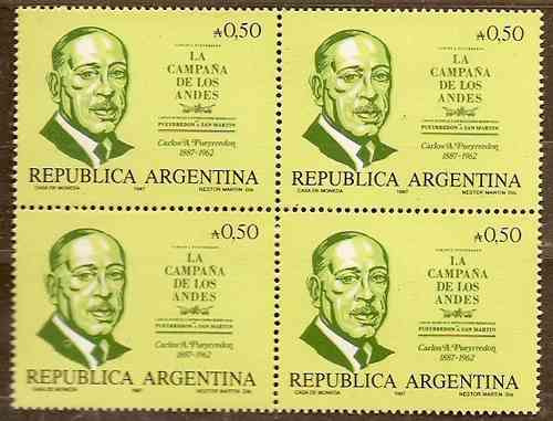 Personalidades 4. 1987. 4 Series Mint Compl 1657/59 Cuadros