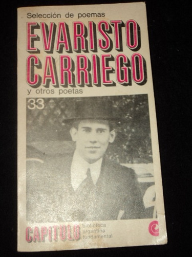 Evaristo Carriego Y Otros Poetas Beatriz Sarlo (selec)
