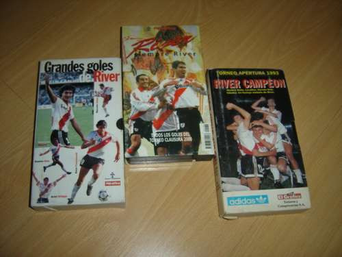 River Plate Vhs Originales Futbol Campeon 93 Grandes Goles