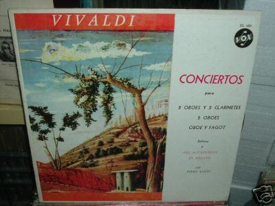 Piero Santi Alberto Caroldi Vivaldi Vinilo Argentino