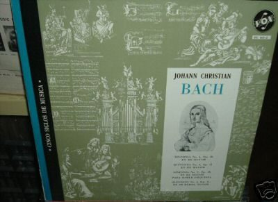 Gunther Kehr Johann Bach Classical Vinilo Argentino