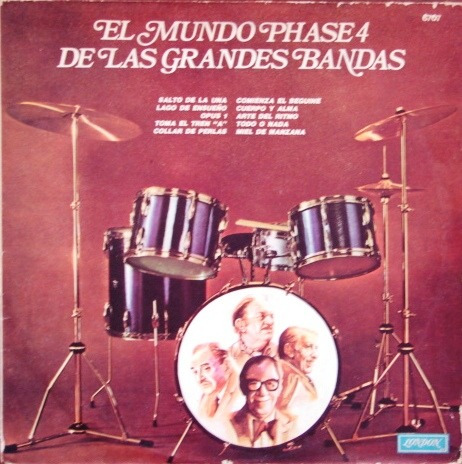 Jazz Varios - El Mundo Phase 4 De Grandes Bandas - Lp 1975