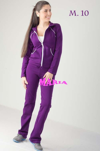Conjunto De Dama 3 Piezas Chaqueta Deportivo. Talla Unica.